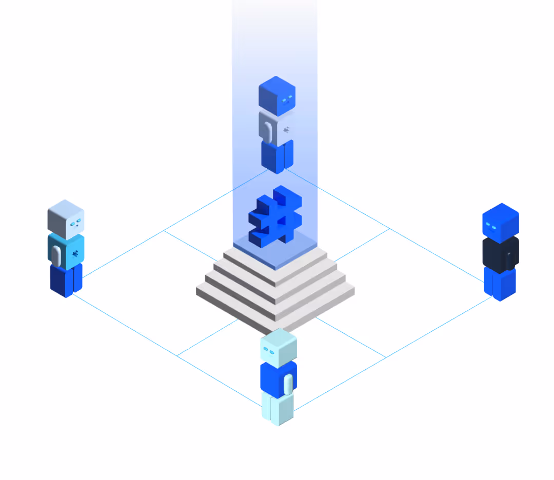 Multiple autonomous robots coordinating tasks in facility