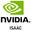 NVIDIA ISAAC logo with green NVIDIA emblem above the text.