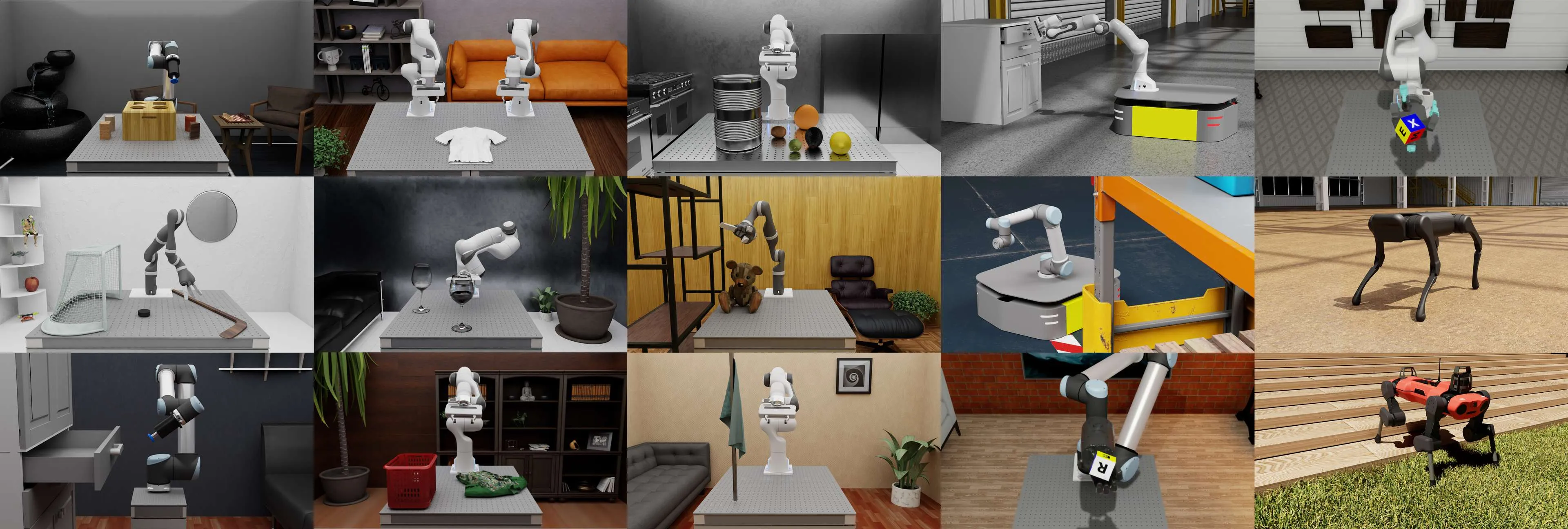 Illustrations of How it works with robots deployment for operations