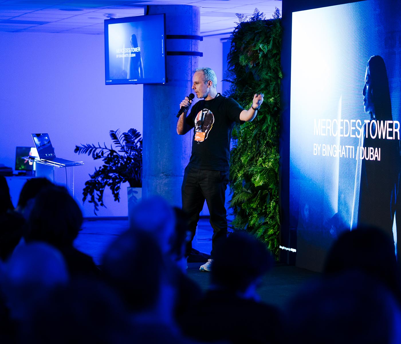 Pedro Fernandes, company founder and creative director, during his presentation at the WVF