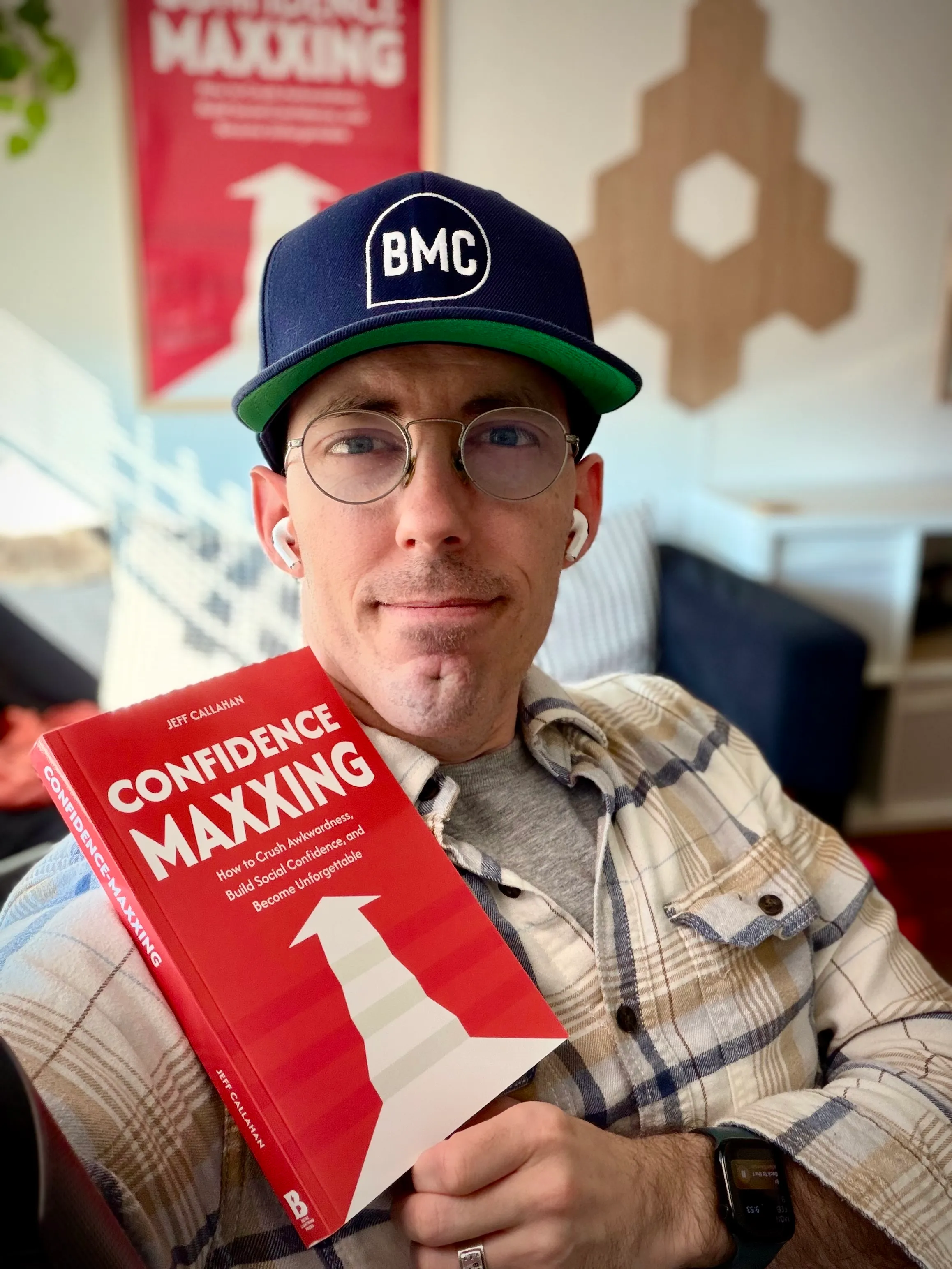 Jeff Callahan, author of Confidence-Maxxing