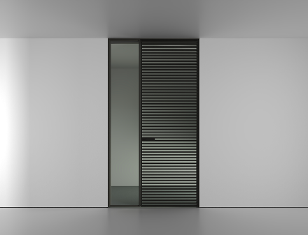 Even glass door