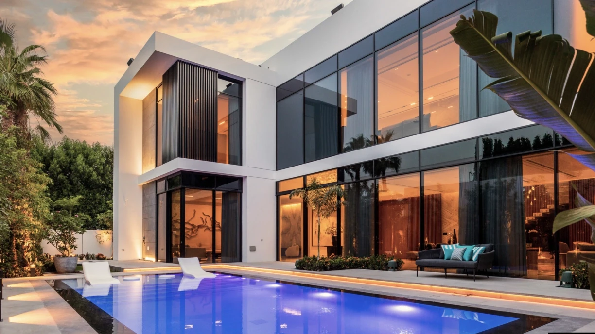 Villa interior fit out in al barari