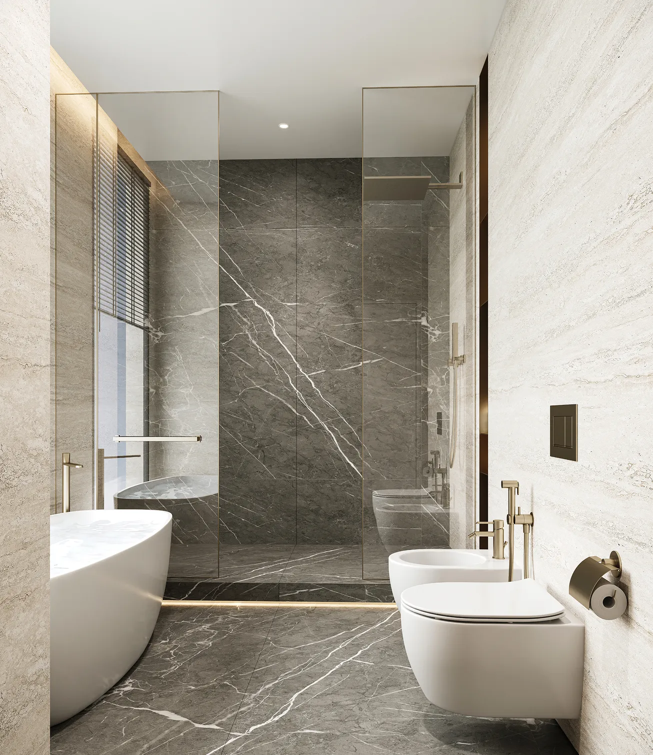 Luxury bedroom interior fit-out featuring custom-designed furnishings in Kampala.