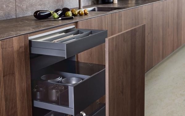 European luxury kitchen system in a Dubai villa