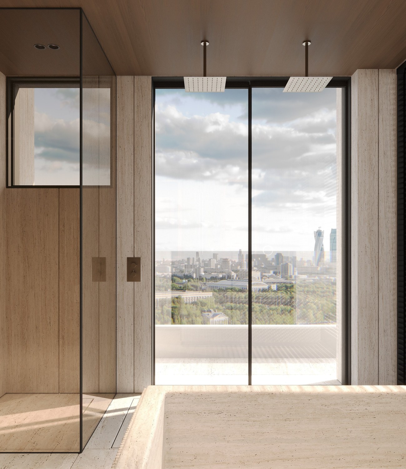 Penthouse Kampala master bathroom