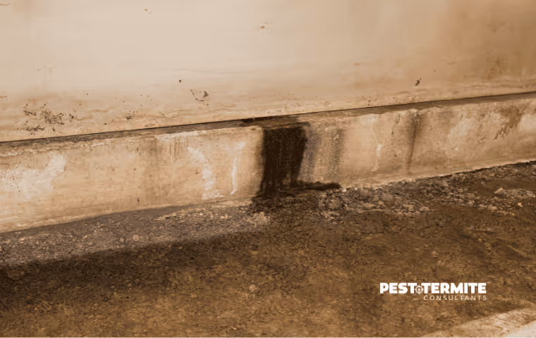 damp crawlspace in fayetteville home with pests