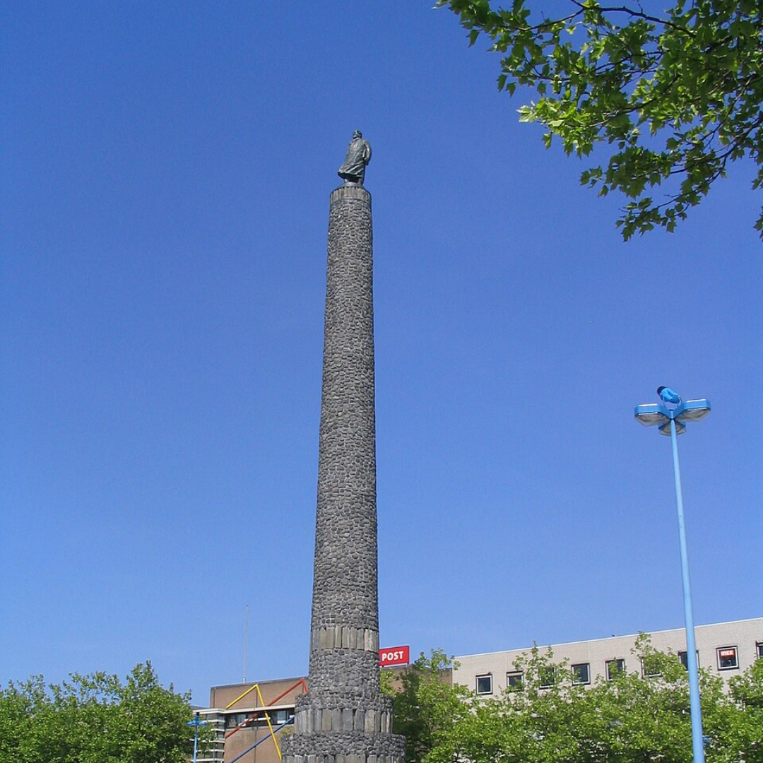 Dakdekker in Lelystad.