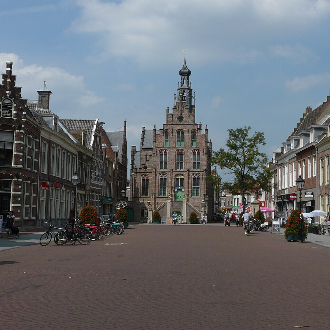 Dakdekker in Culemborg.