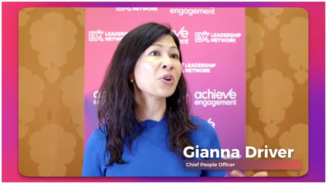 Gianna Driver speaking about Achieve