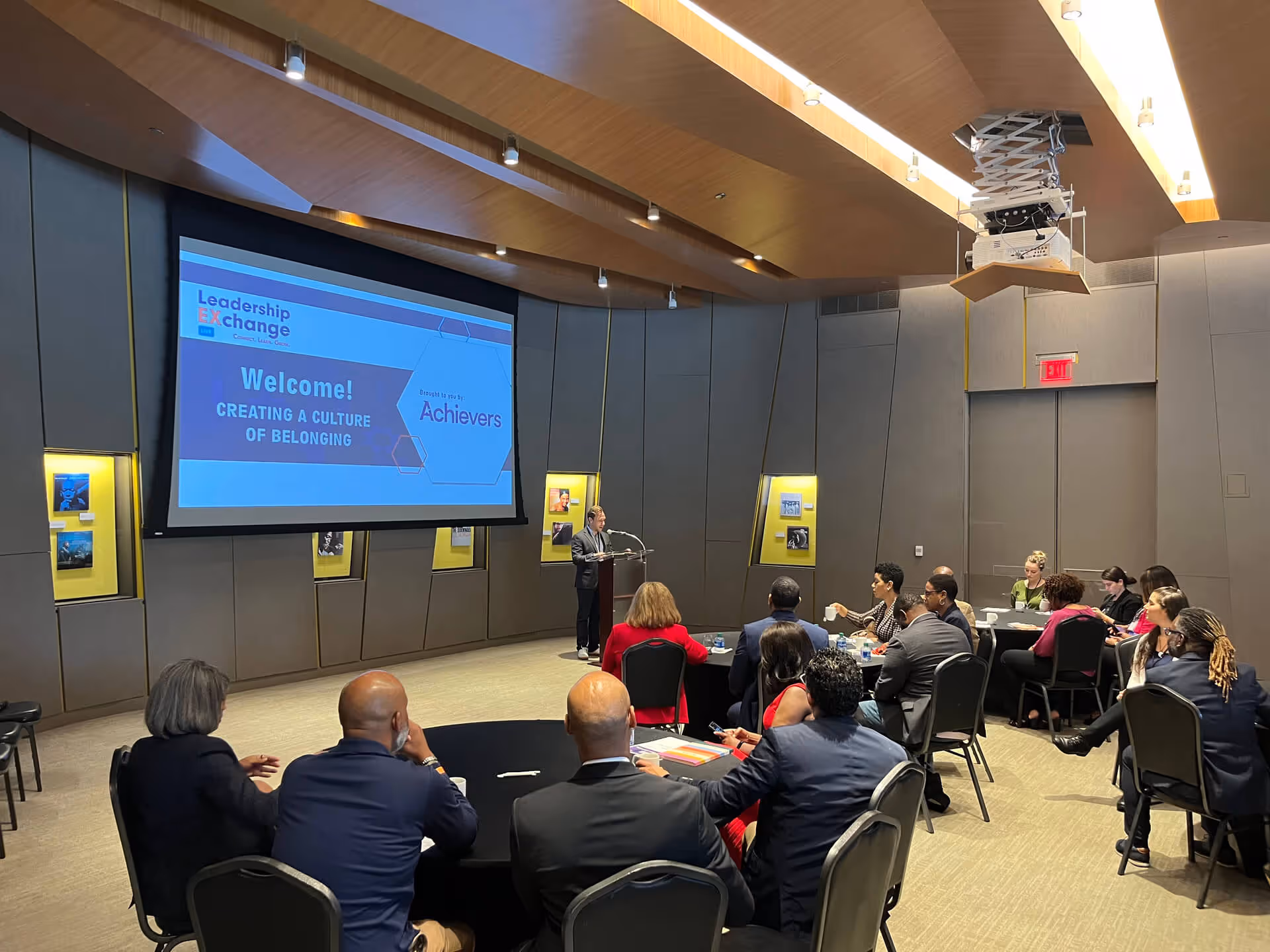 Leadership Exchange conference on creating a culture of belonging