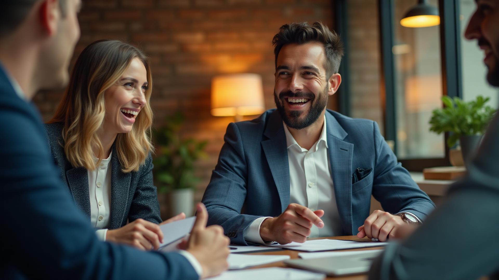 People leaders collaborating