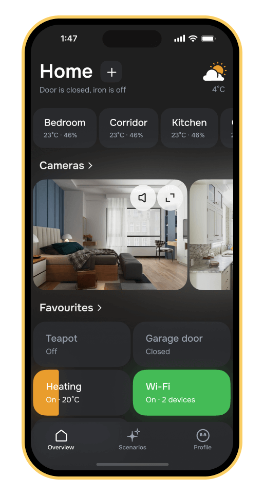 Smart home app
