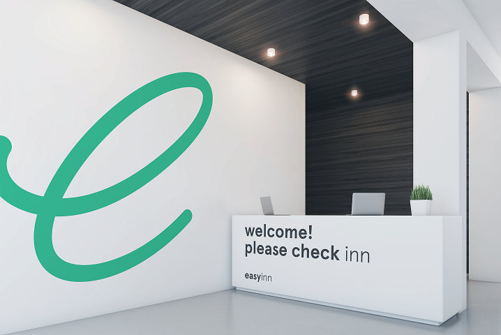 A hotel interior