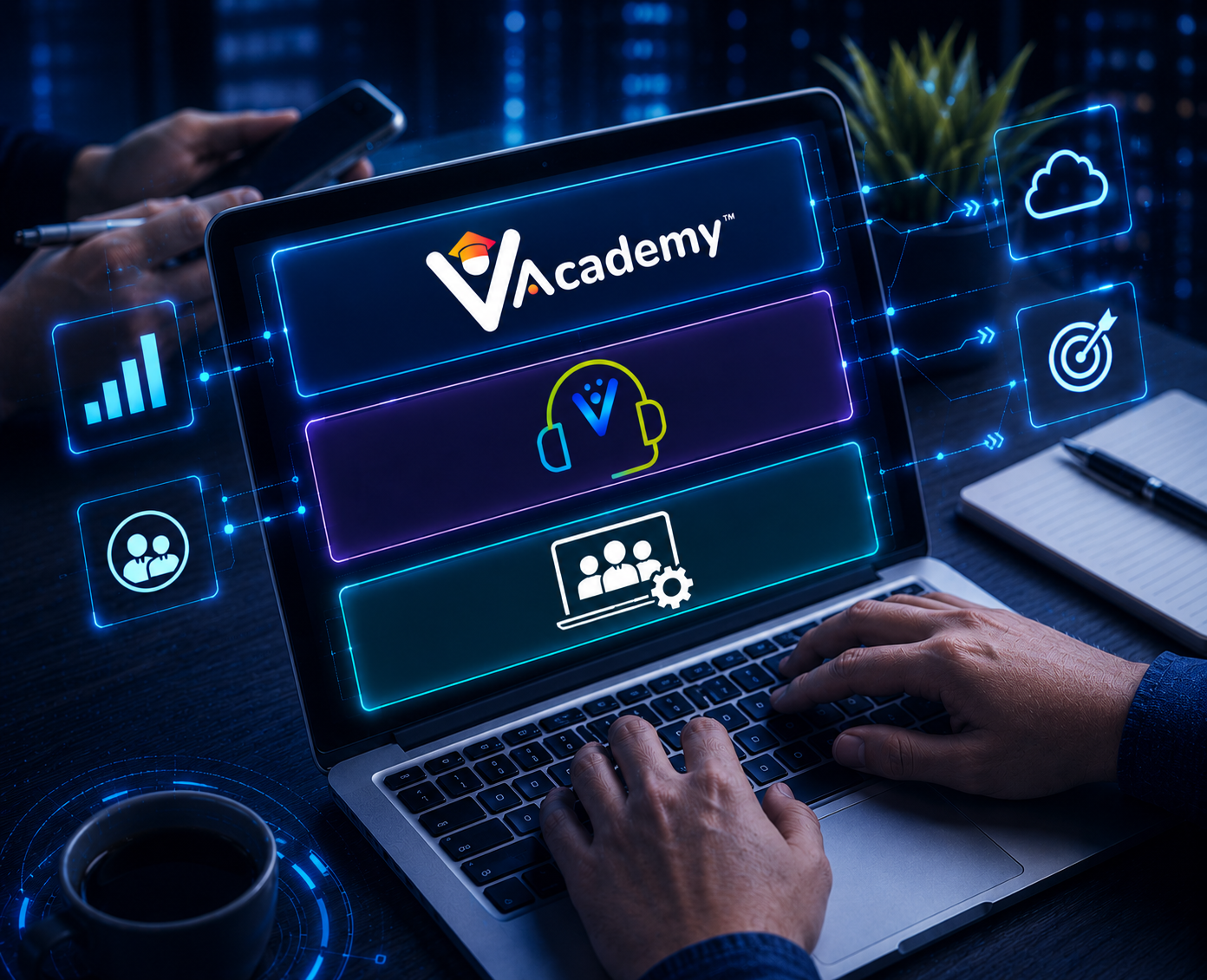 Capacitación y soporte para CRM empresarial