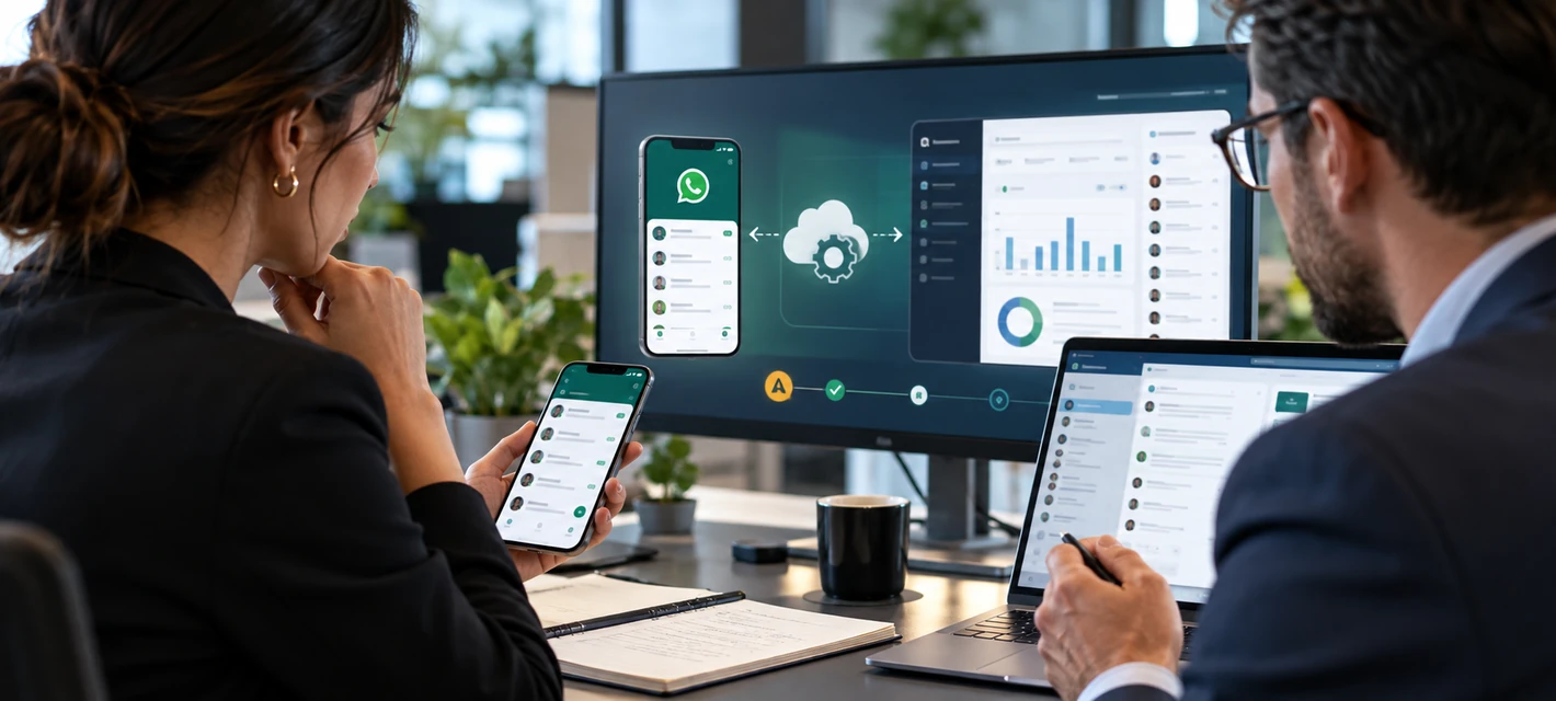 Evaluación de WhatsApp Business App, API oficial y Coexistence dentro de una operación empresarial.