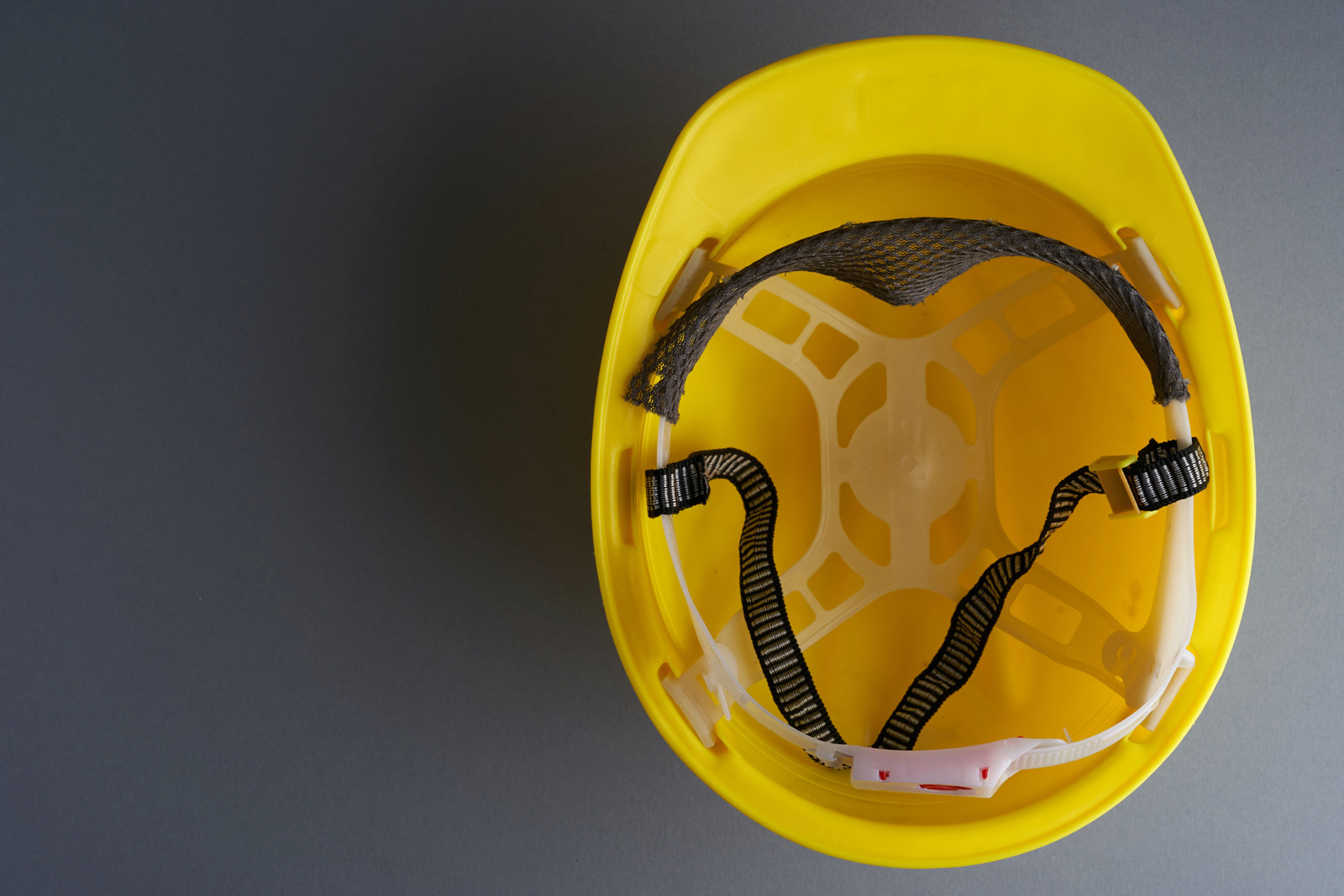 yellow and black helmet for construction