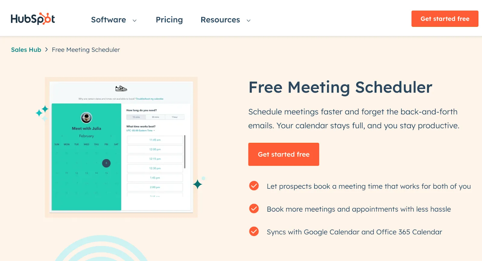 HubSpot Meetings | Calendly Alternative