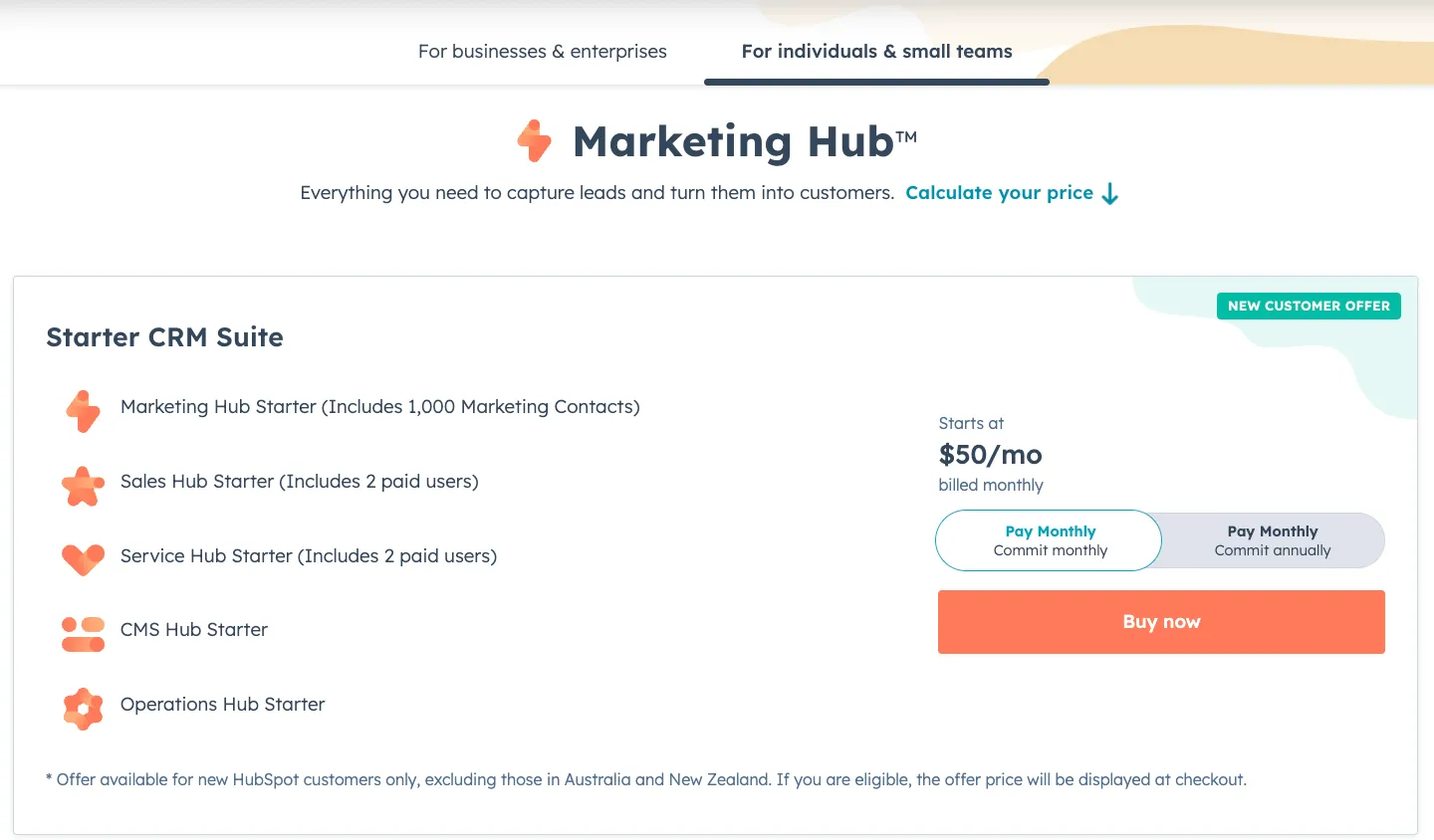 HubSpot Meetings Pricing (For small teams) | Calendly Alternative