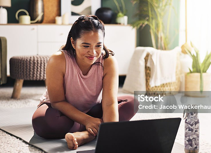 Man image doing exercise