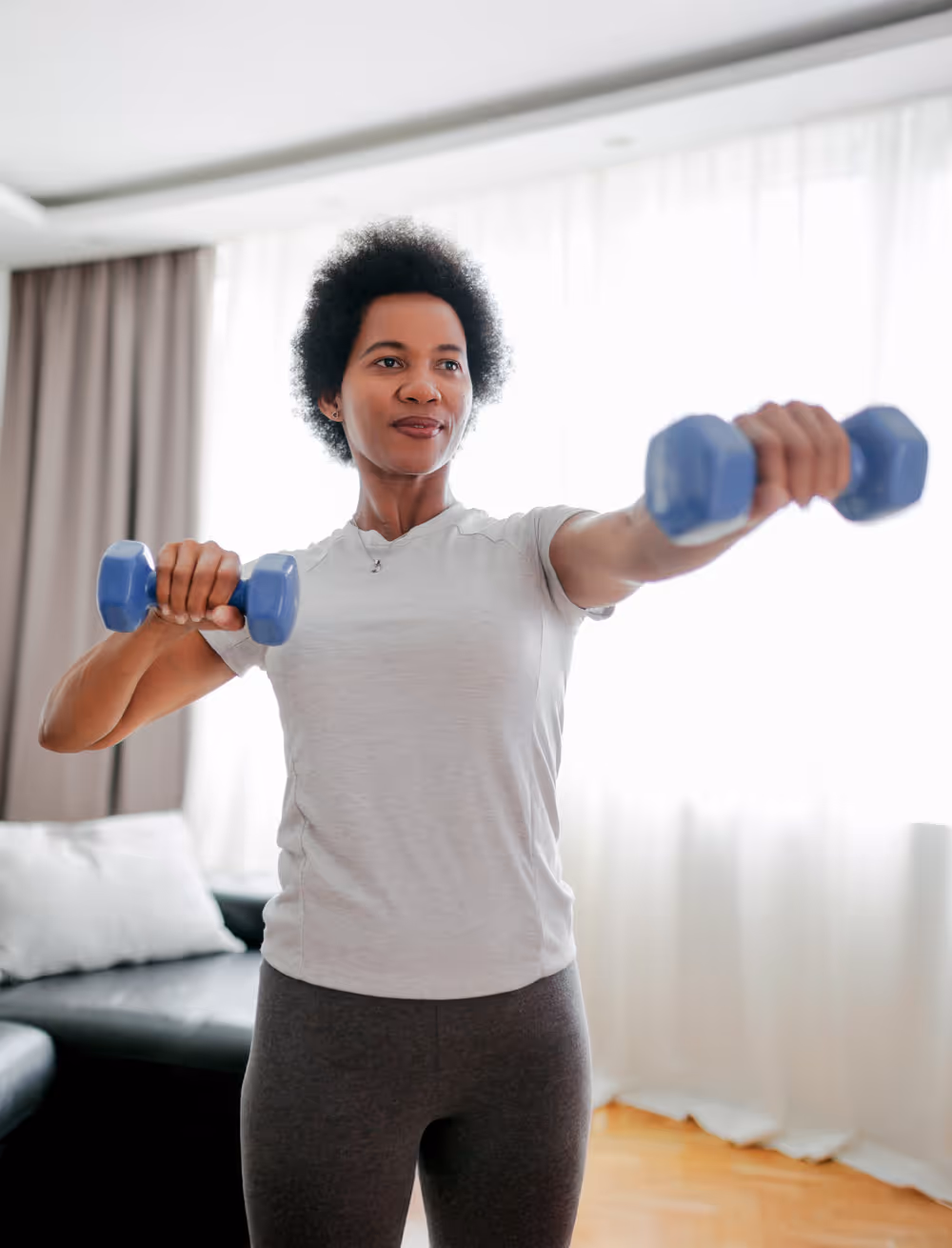 Girl image doing exercise