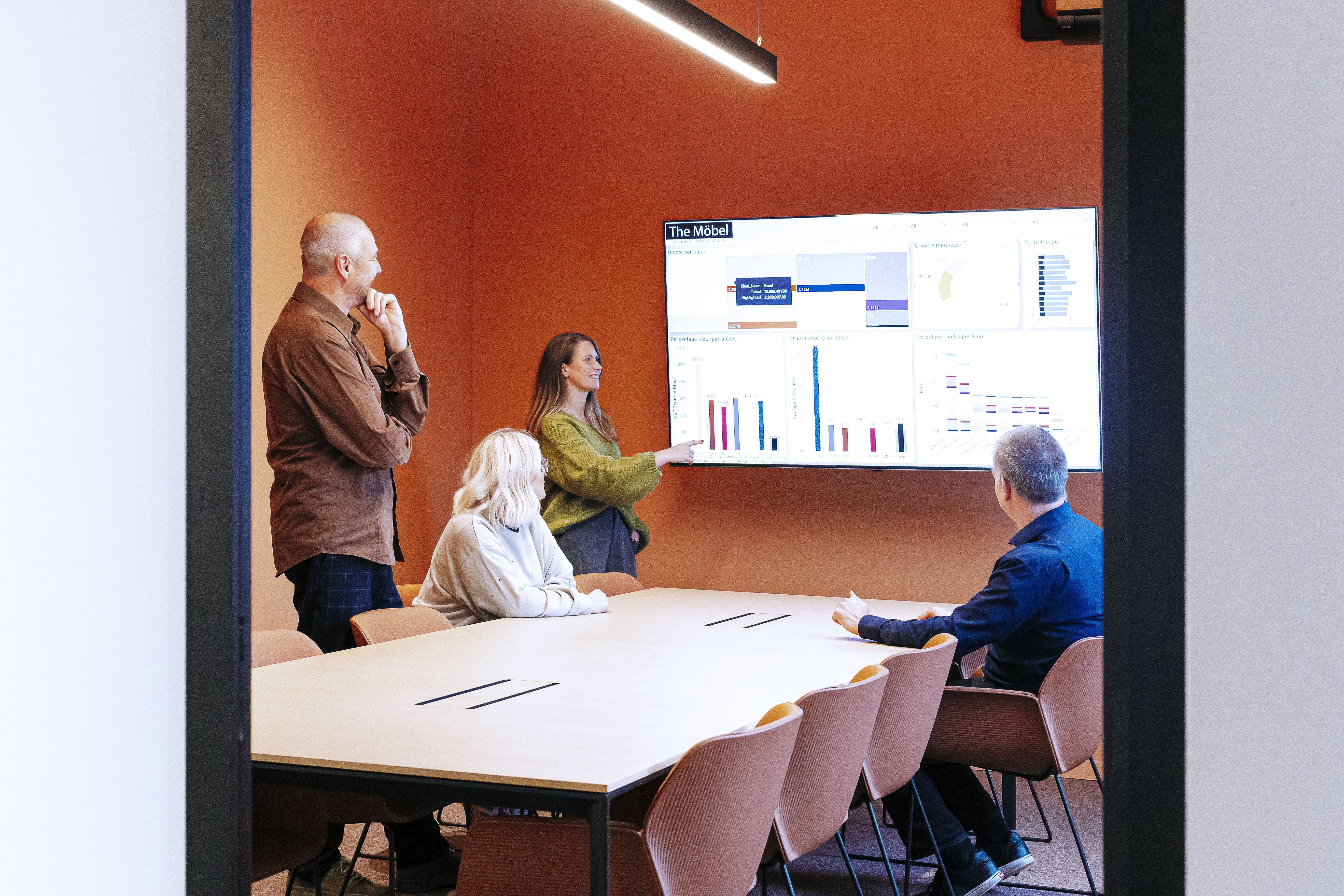 Banner photo: people in an office