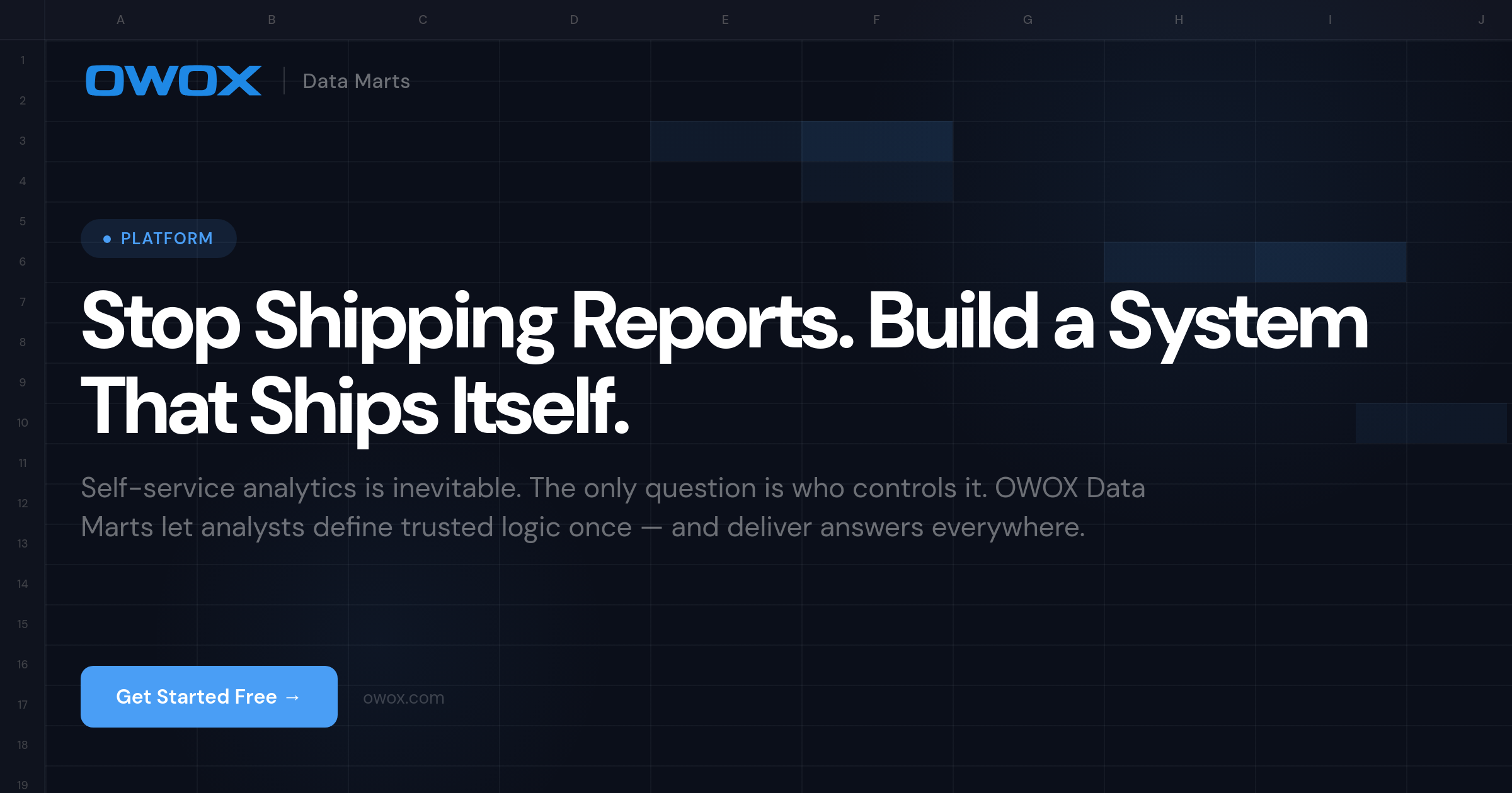 Stop Shipping Reports. Build a System That Ships Itself. screenshot