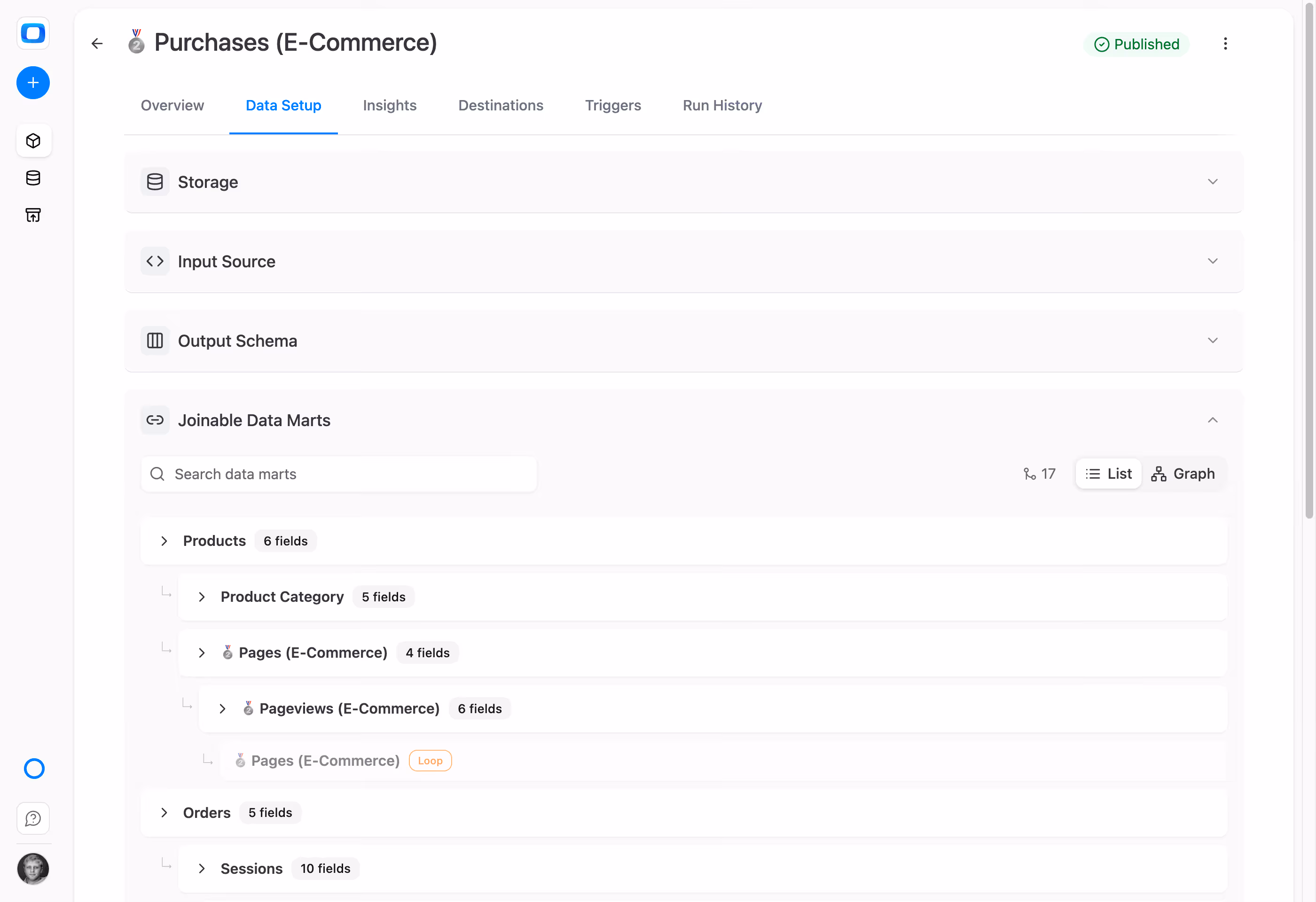 Build your Data Mart library in one click