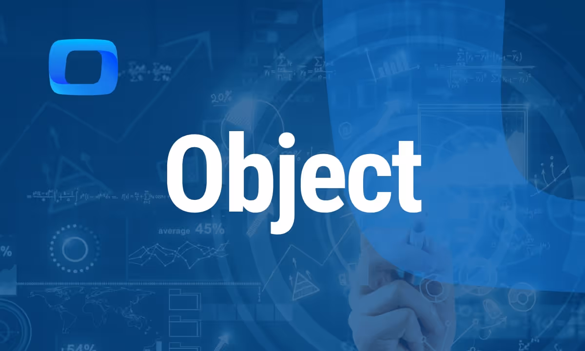 What Is an Object in Data Modeling?