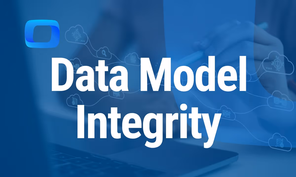 What Is Data Model Integrity?