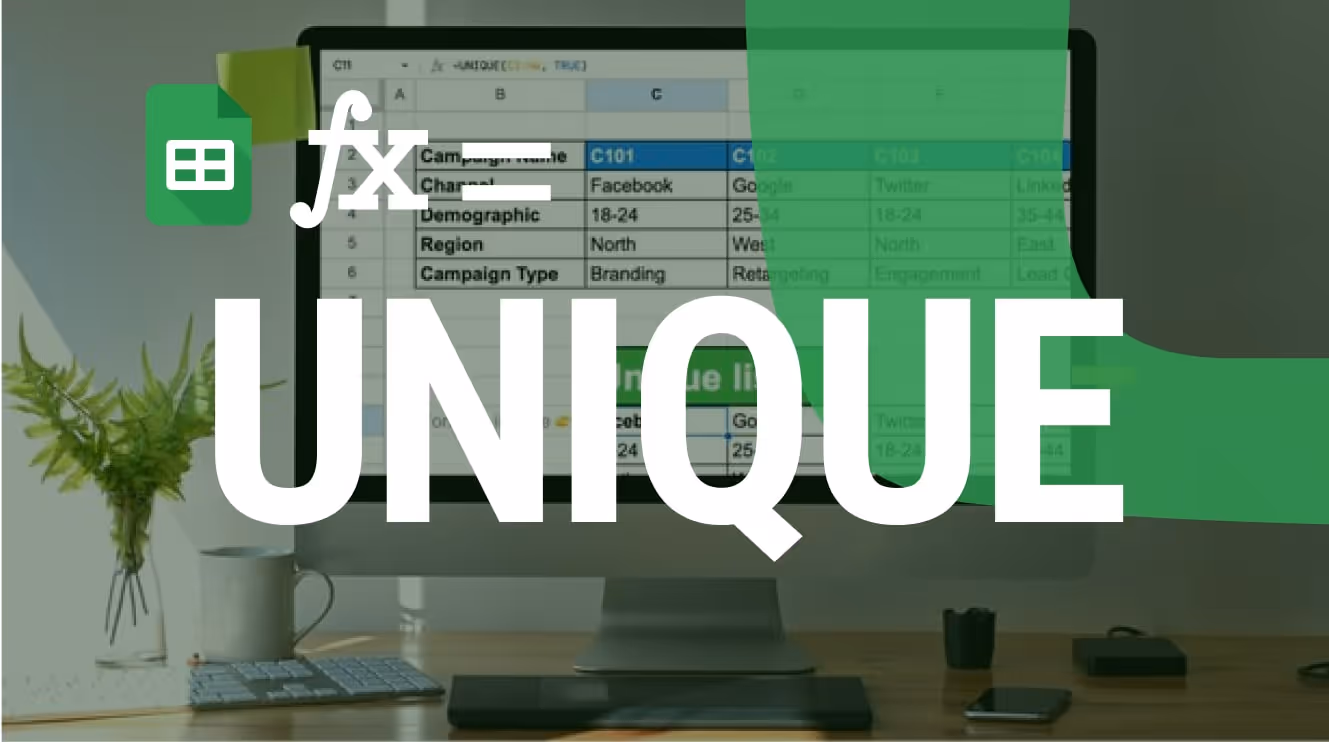 Mastering the UNIQUE Function in Google Sheets: A Detailed Guide