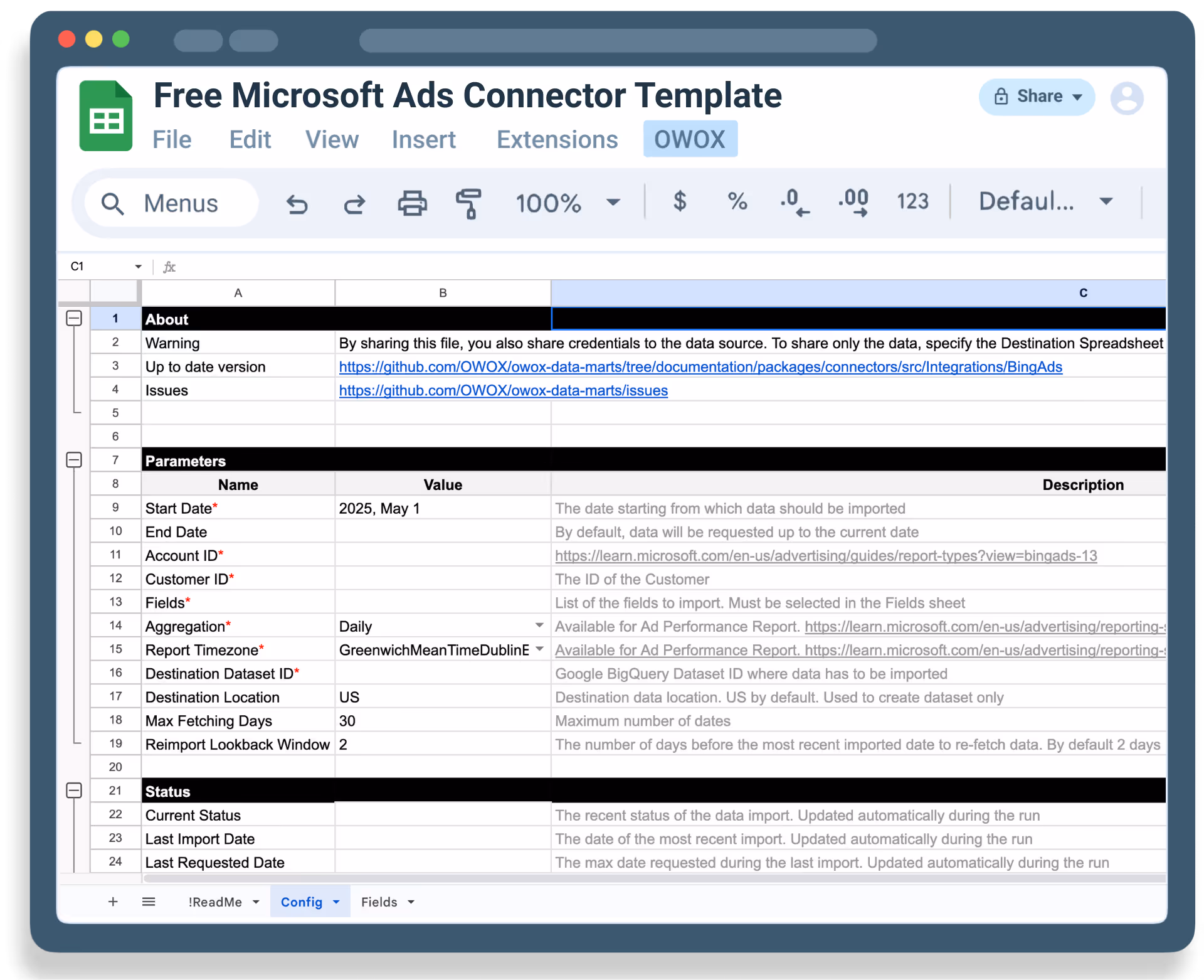 Optimize Microsoft Ads with FREE Google BigQuery Connector