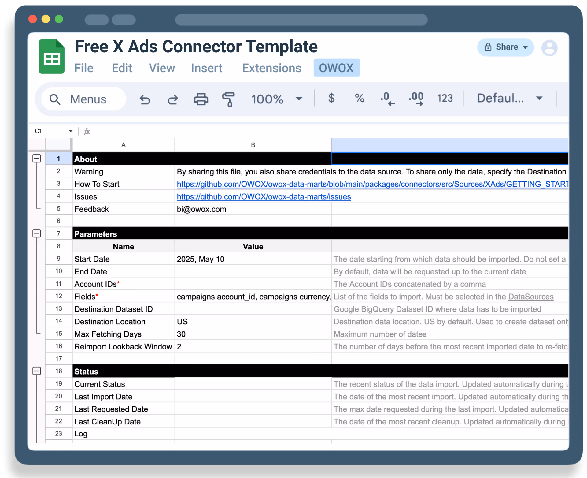 Optimize X Ads with FREE Google BigQuery Connector