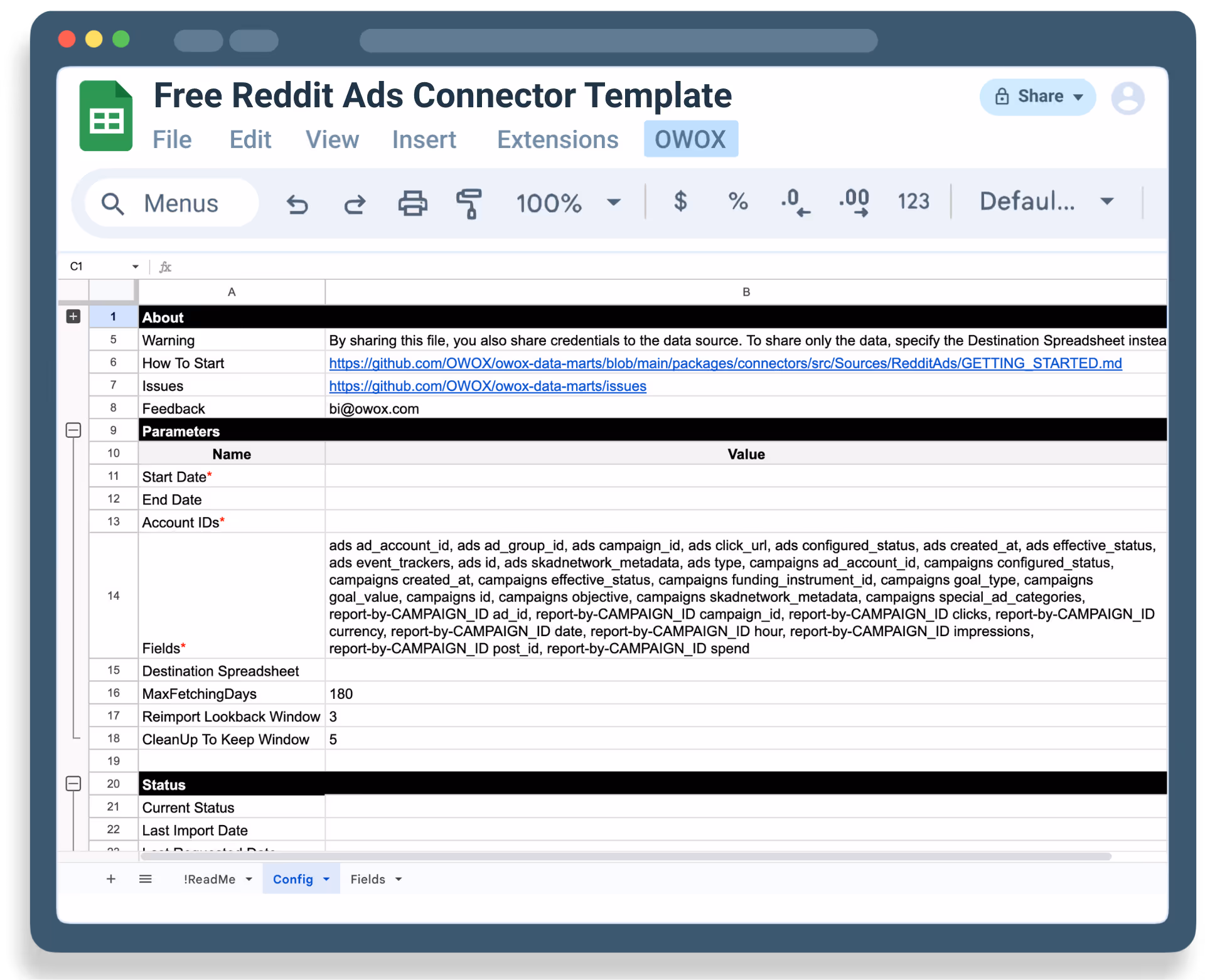 Optimize Reddit Ads with FREE Google Sheets Connector & Charts