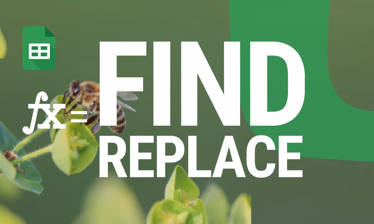 How to Effectively Use Find and Replace in Google Sheets