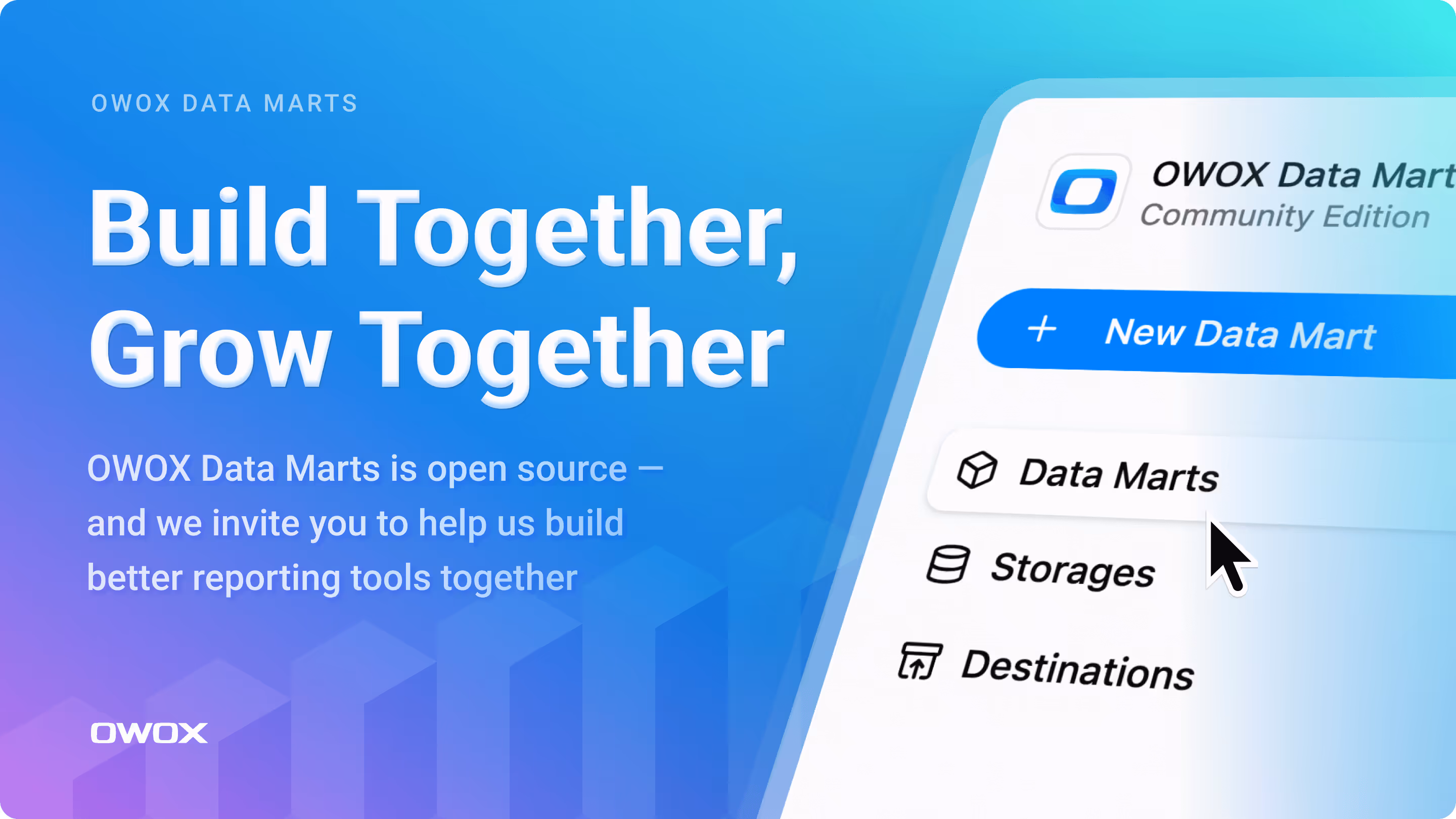 OWOX Data Marts. Built Together, Grown Together