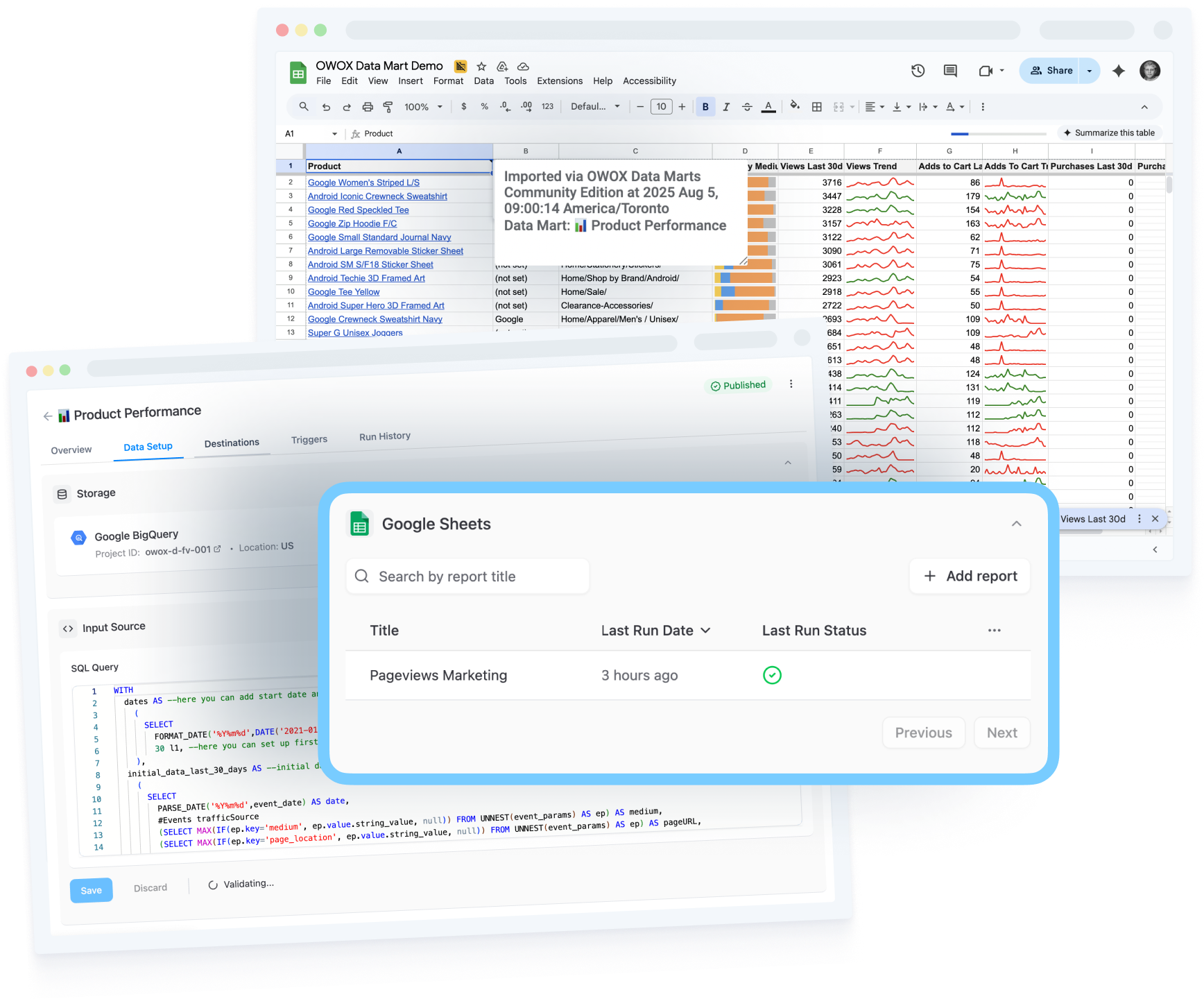 Google Sheets Export - 1