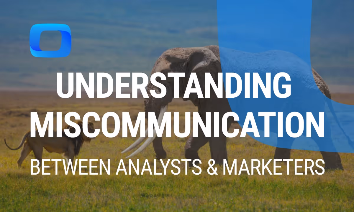Understanding Miscommunication Between Analysts and Marketers