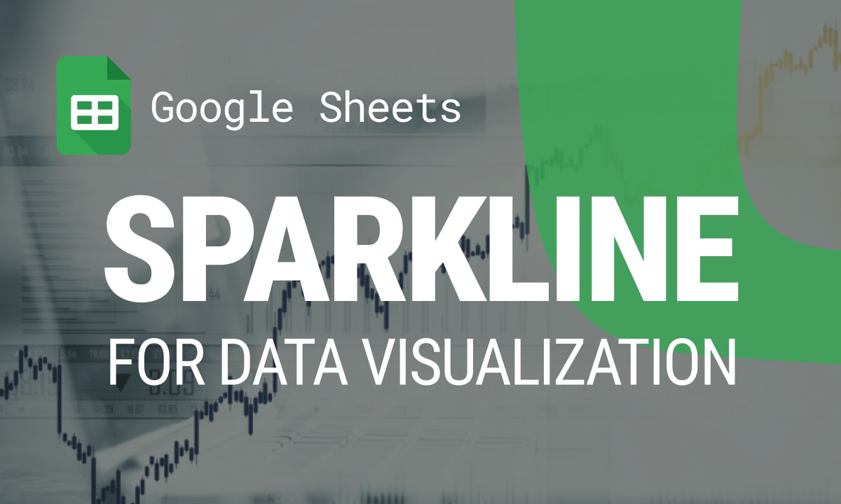 How to Use SPARKLINE in Google Sheets for Data Visualization