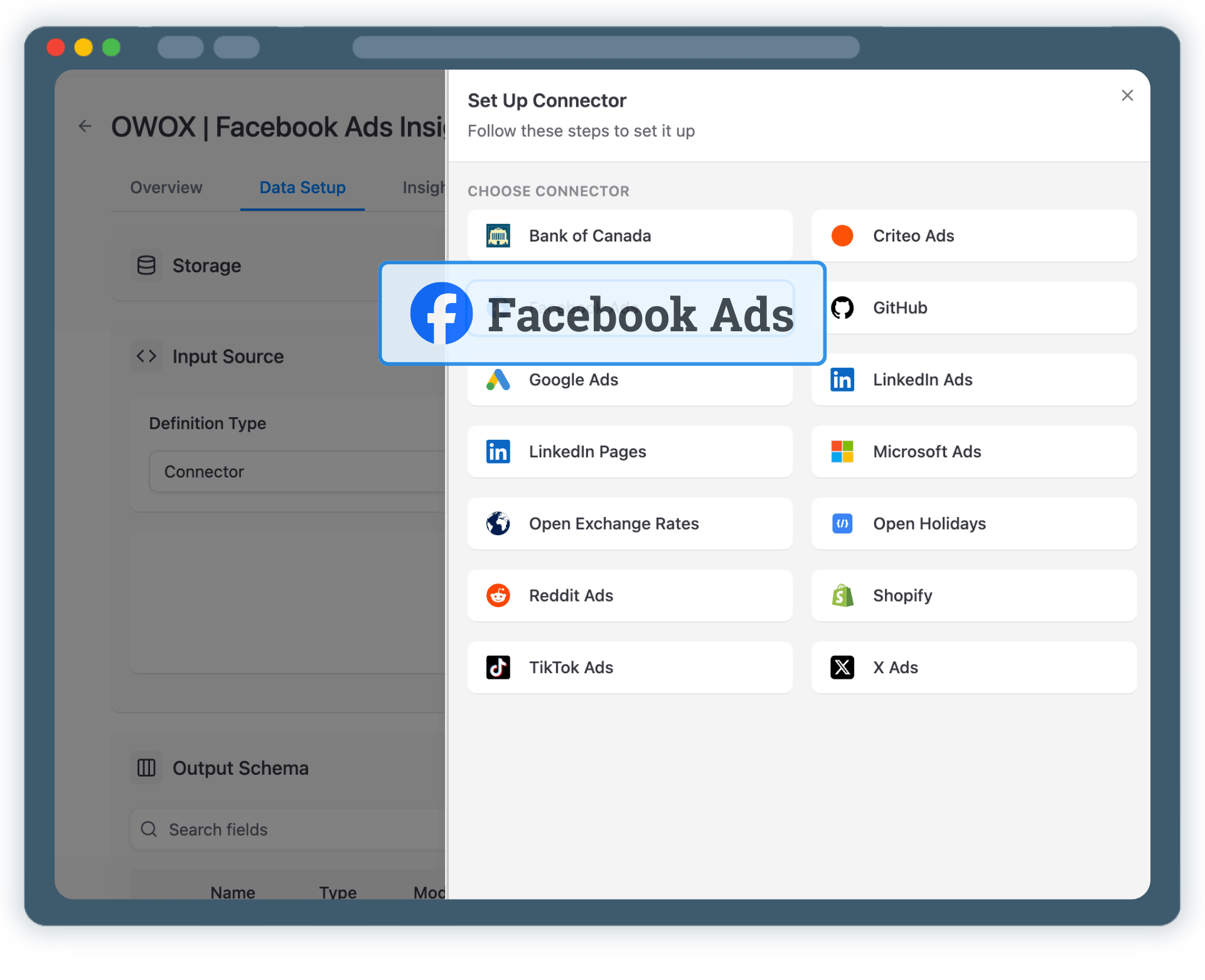 Step 2: Create a Facebook Ads Data Mart