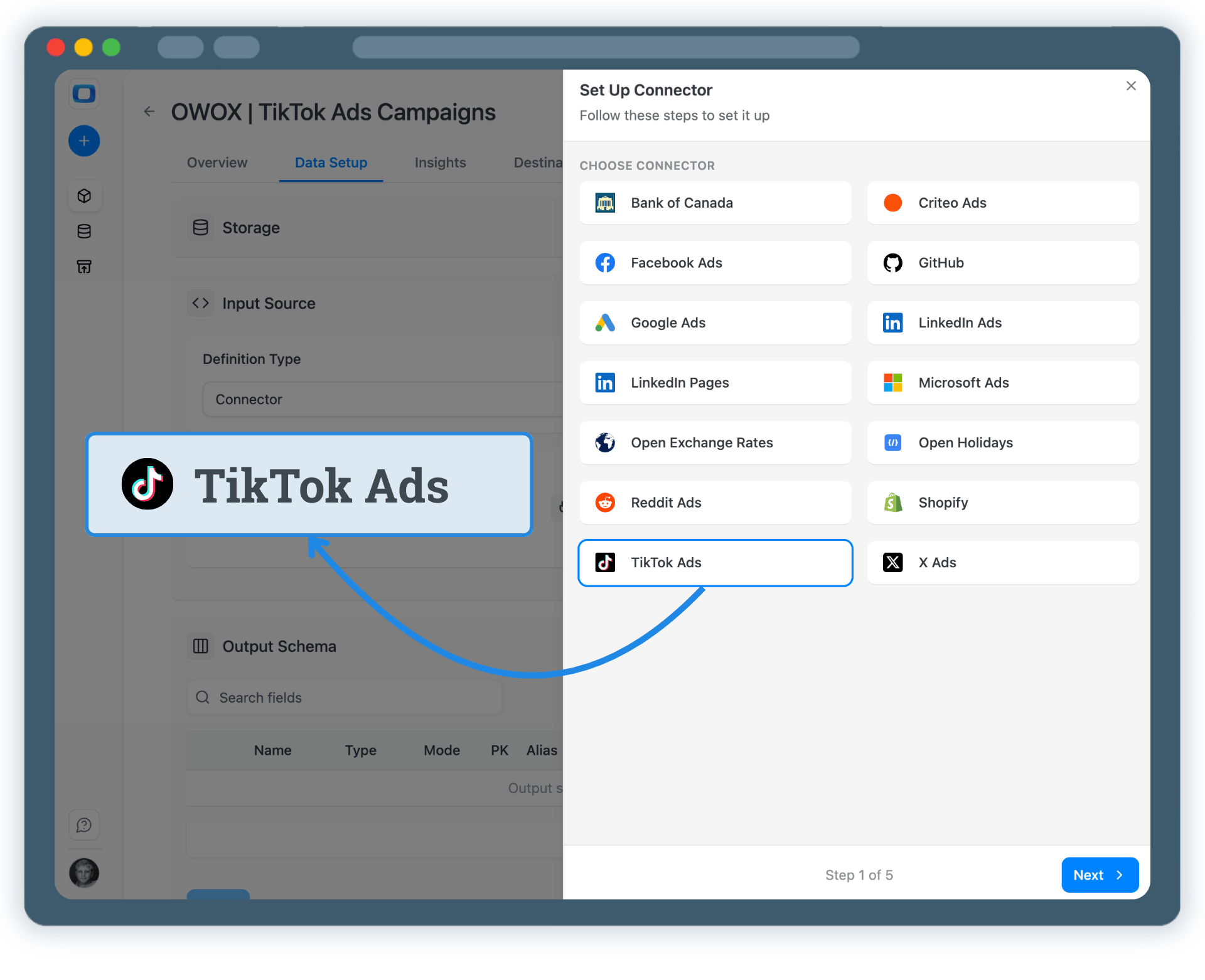 Step 2: Create a TikTok Ads Data Mart