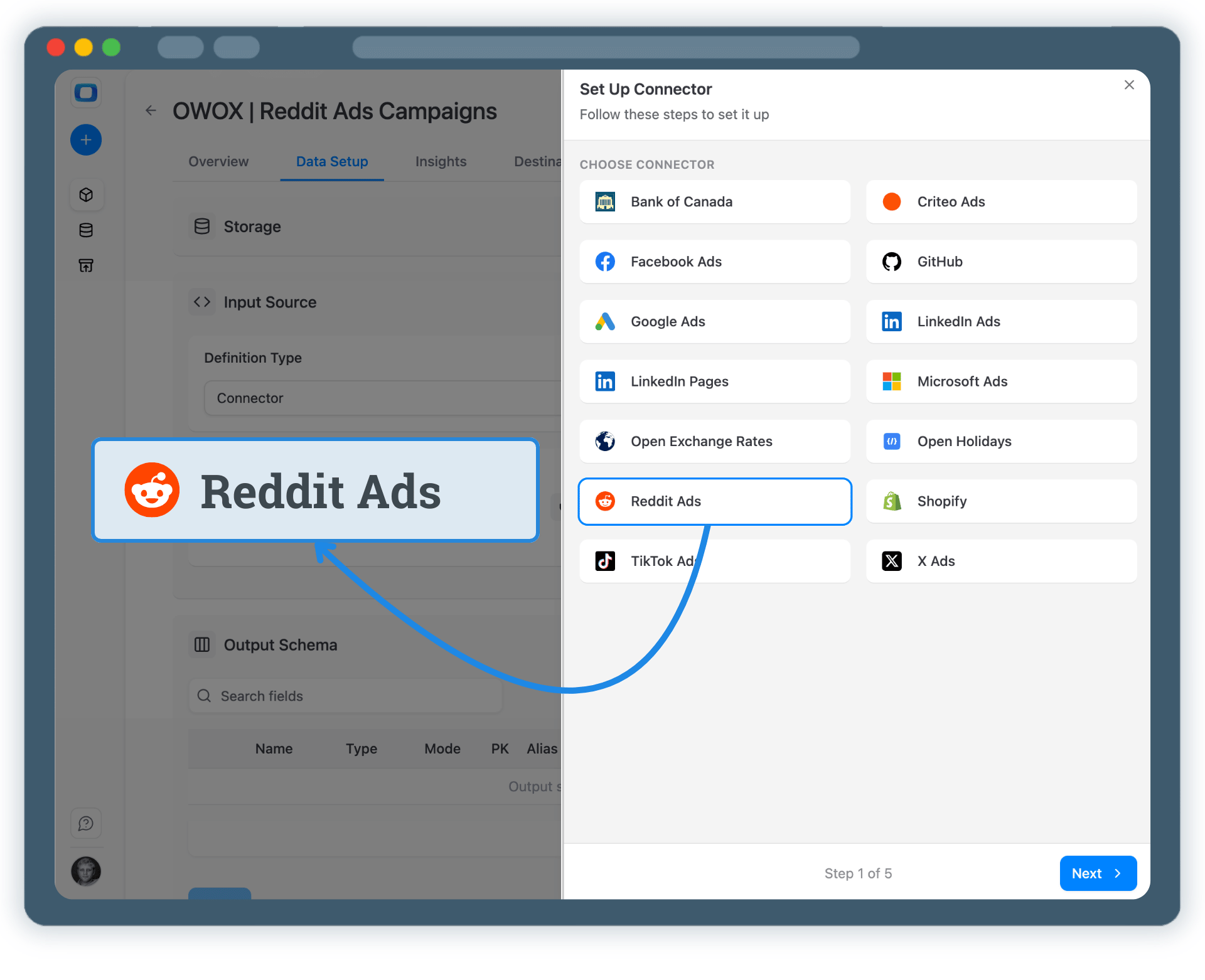 Step 2: Create a Reddit Ads Data Mart