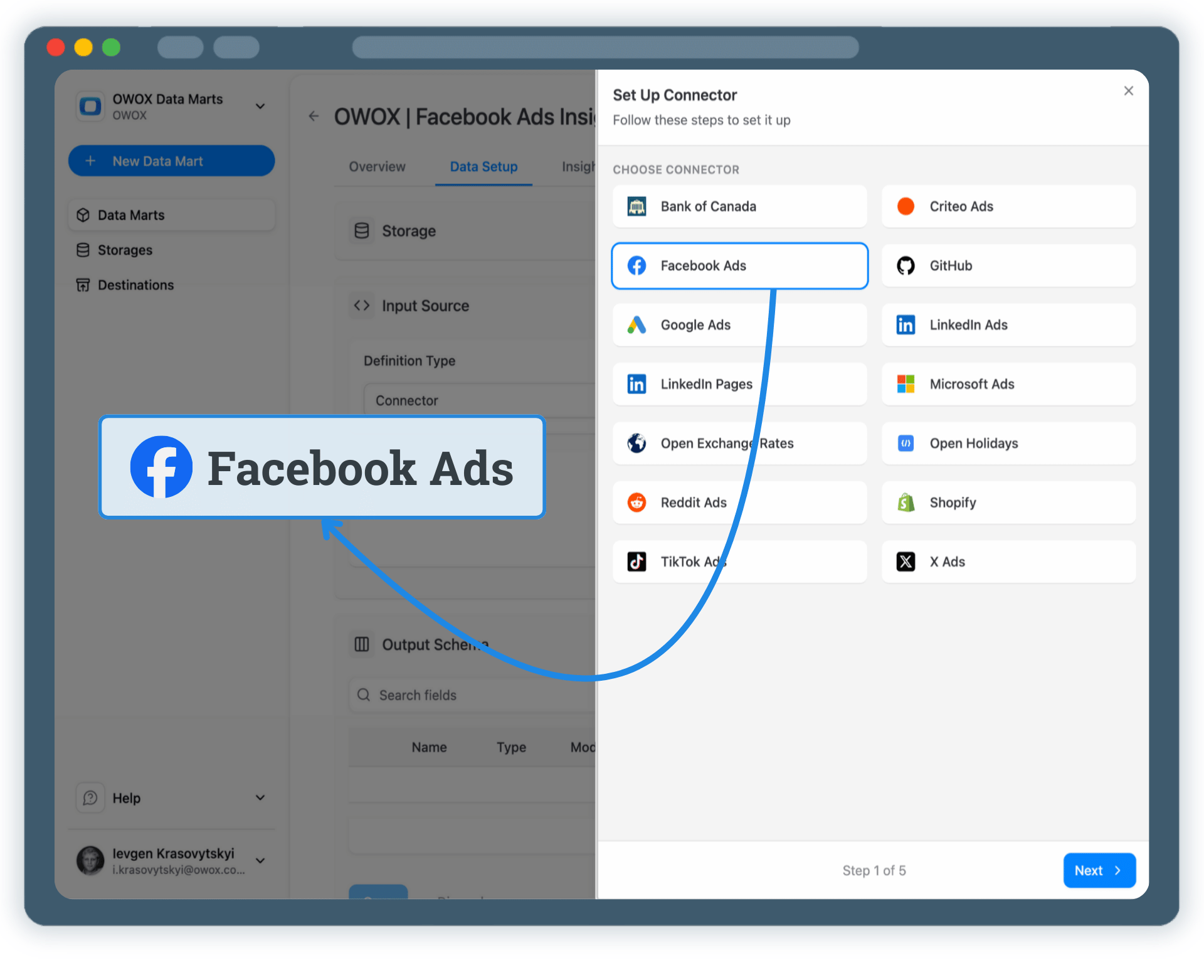 Step 2: Create a Facebook Ads Data Mart