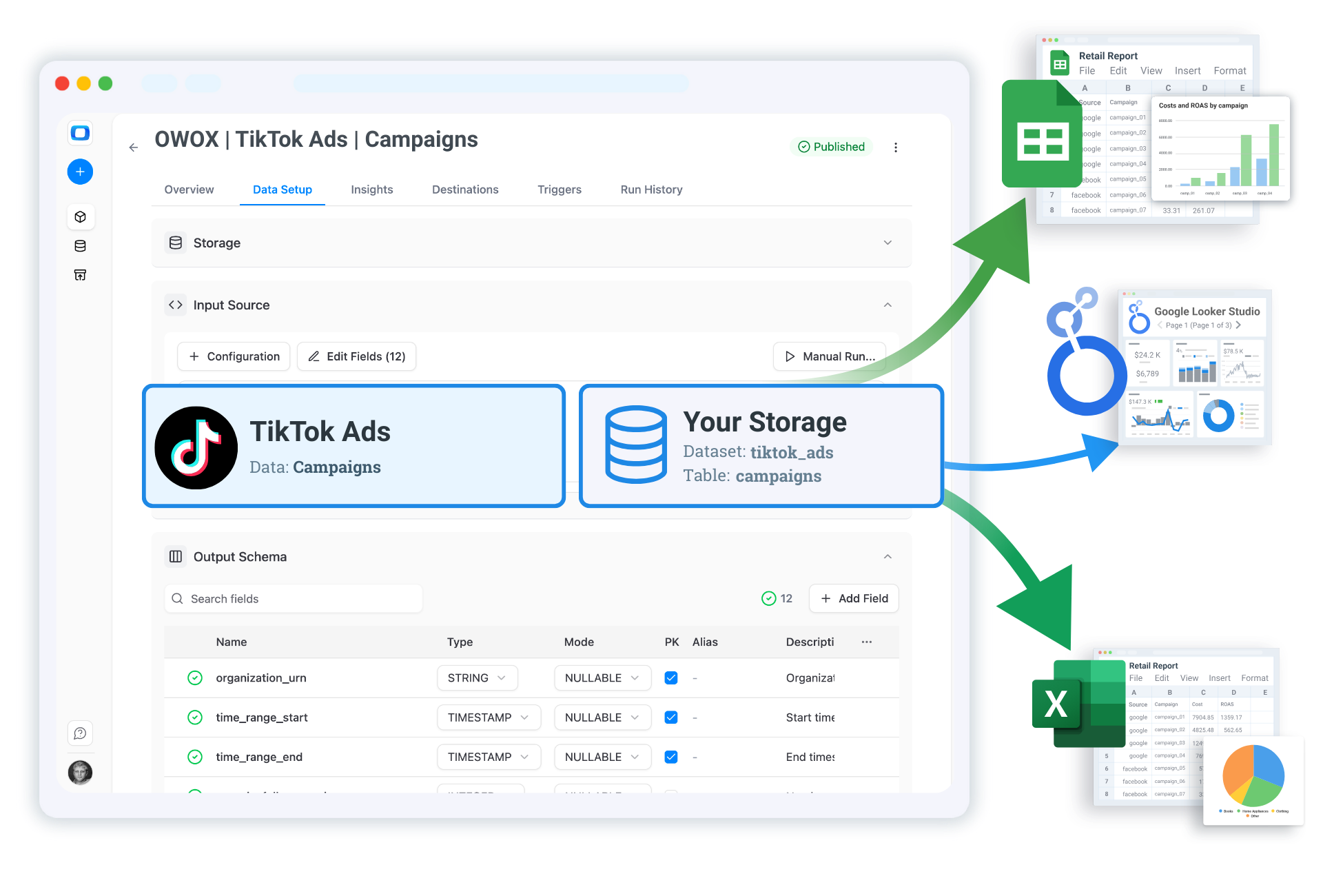 Build reports with TikTok data that everyone trust