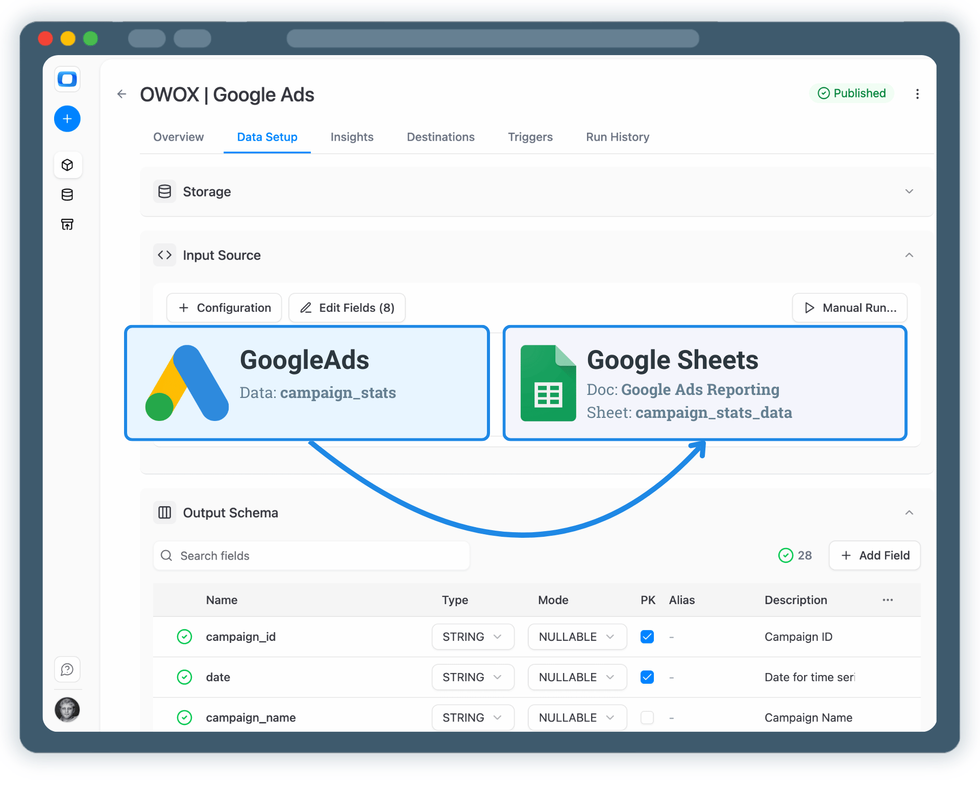 Connect Google Ads Data to Google Sheets