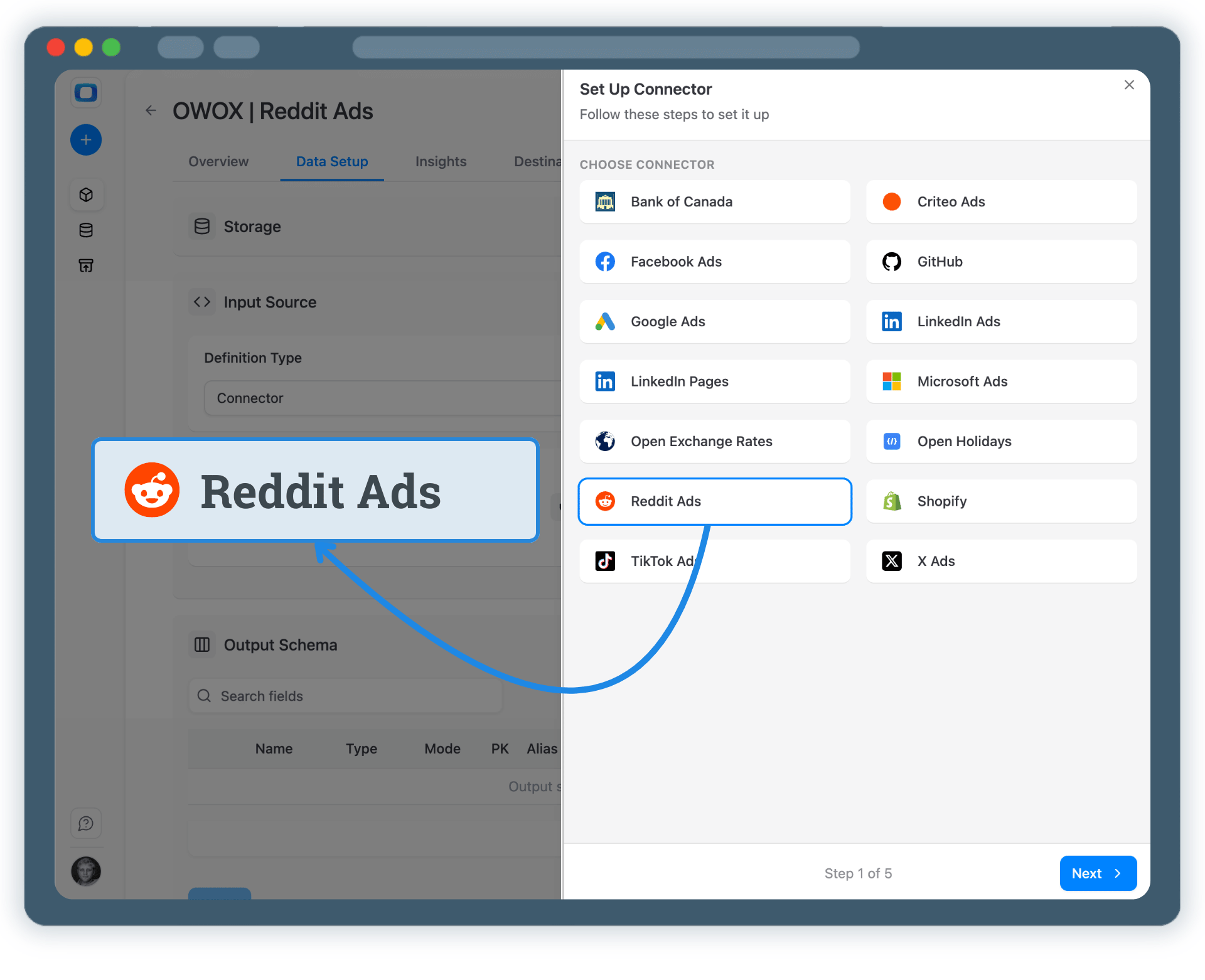 Step 2: Create an Reddit Ads Data Mart