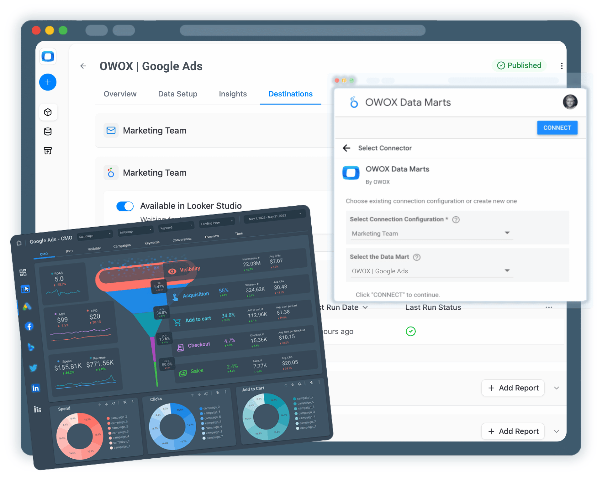 Step 4: Create Google Ads Report in Looker Studio
