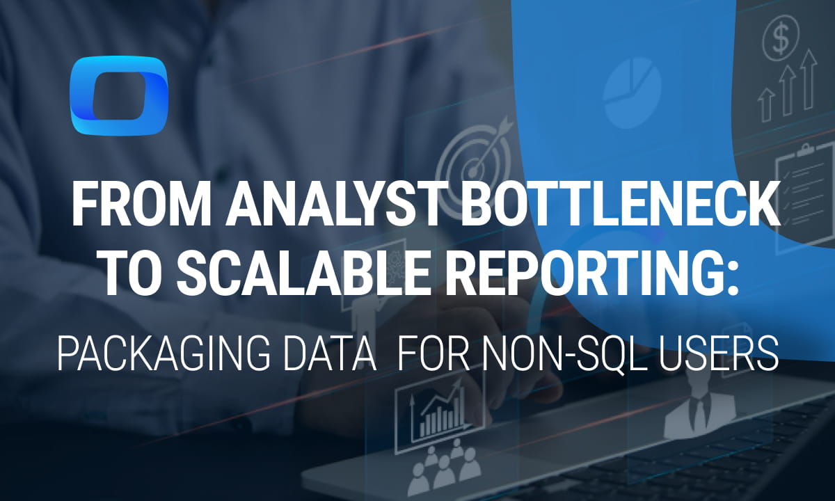 From Analyst Bottleneck to Scalable Reporting: Packaging Data for Non-SQL Users