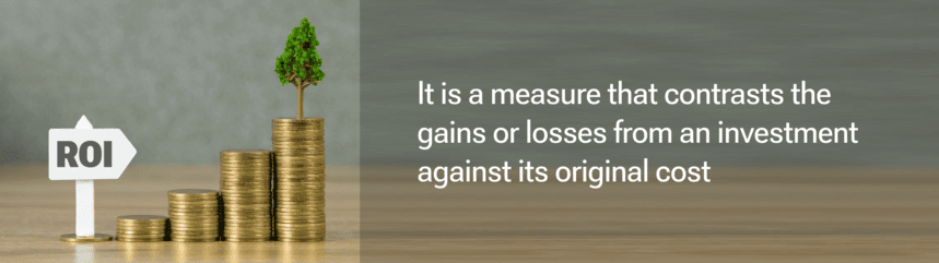 Definition of return on investment (ROI) i-radius