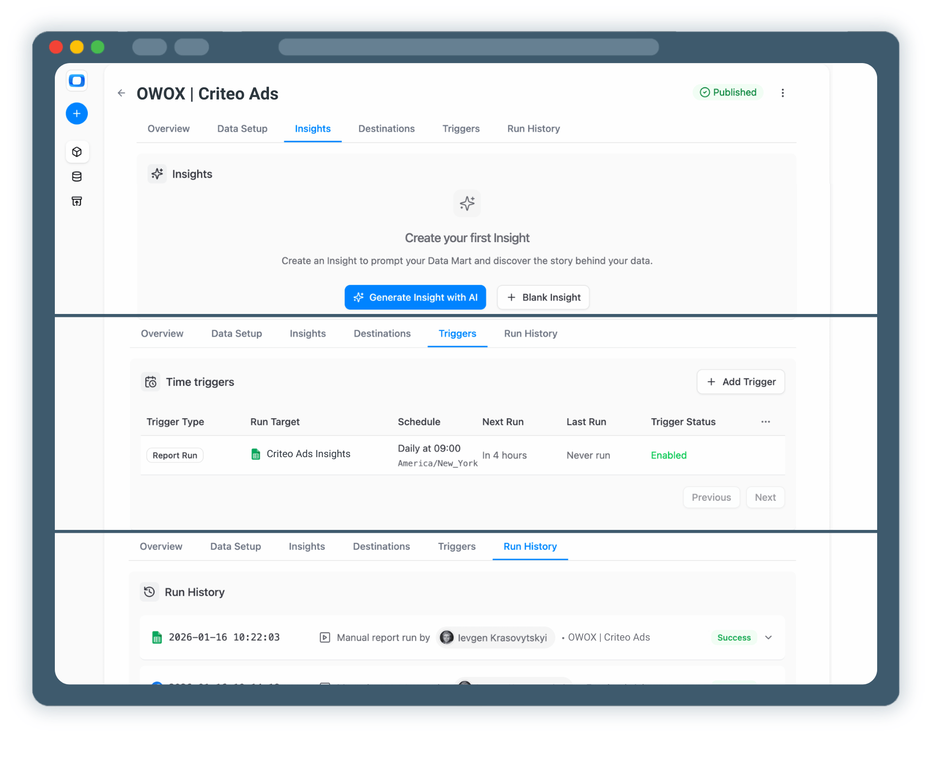 Step 5: Get more from your Criteo Ads Data